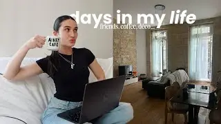 DAYS WITH ME l du changement dans l'appart, des copines, du café et enfin du repos 😮‍💨
