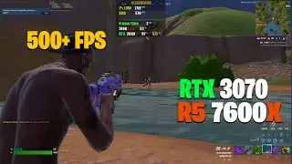 7600X & RTX 3070 - Fortnite Performance Mode