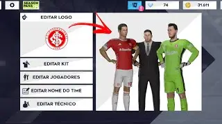 Kit do Internacional para Dream League Soccer 2021