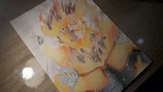 Endeavor - Speed Drawing (Boku No Hero Academia)