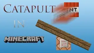 Working Catapult in Minecraft