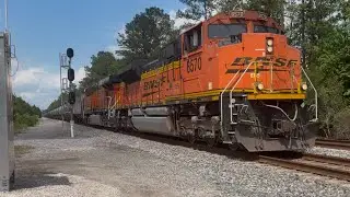 CSX B629 BNSF Power 25th anniversary trailing 3:25 PM