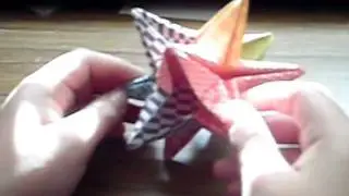 origami omega star tutorial part 1