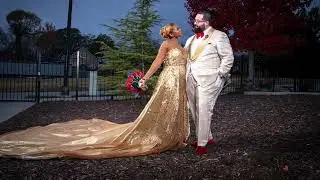 When the wedding pictures are fire!