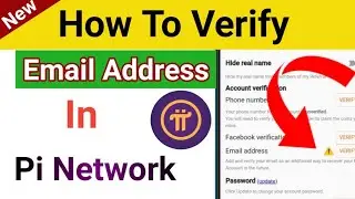 how to verify email in Pi network account | Verify email on your Pi Id
