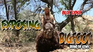 Bigfoot Exposed by Viking Girl Alix Lynx behind the scenes - 