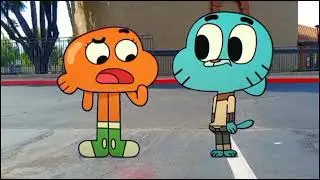 Gumball green screen test thing