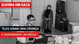 Guerra em Gaza | “Eles viram uma criança e dispararam um míssil”