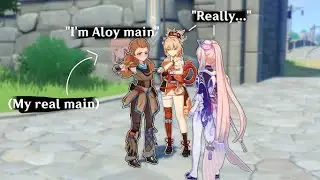 Tricking Genshin Impact Players Into Thinking I'm Aloy Main