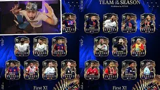 TOTS PRÉSENTATION ( LIGUE 1 , PL , LALIGA , BUNDESLIGA , SERIE A ) ! FC 24