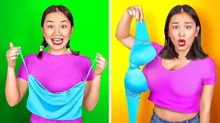 CHILD YOU VS HIGH SCHOOL YOU! How To Become Popular At School! Relatable Funny by 123GO! CHALLENGE