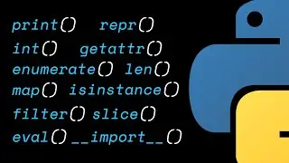 Every Python Function / Method Explained in 7 Minutes