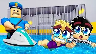S'ÉCHAPPER DE LA PRISON ROBLOX DE BARRY MAIS ELLE EST INONDÉE