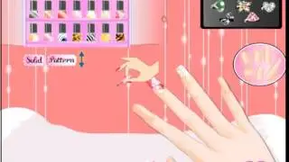 Бесплатные игры онлайн  Fantastic Manicure Games  Салон красоты, фантастический маникюр, игра для де