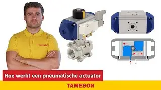 Hoe werkt een pneumatische actuator - Tameson