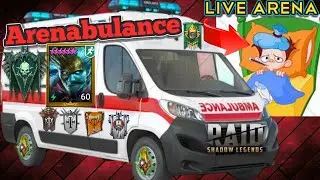 Can *LORD FABIAN* Save *LIVE* ARENA*?? | RAID Shadow Legends