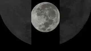 Cum se vede Luna cea mare din aceasta seara?
