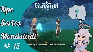 🔵SAGE (Dandelion Sea) │Npc Series (~15~)│Genshin Impact │ Mondstadt