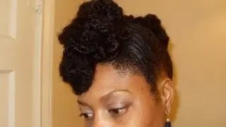 Tuck and Roll protective style ♀ 23 {Natural Hair}