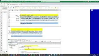 Excel : Werte kodieren mit HASH Funktionen SHA256  vba