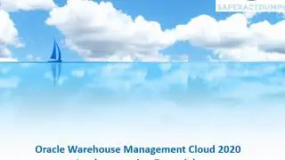 Oracle Warehouse Management Cloud 2020 Implementation  || Exam Live Webinar of Passing Techniques
