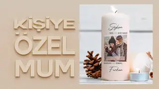 Kişiye Özel Mum Modelleri