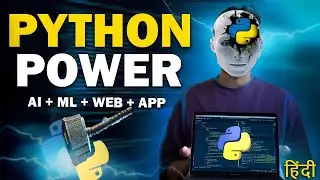 Power of Python In Artificial Intelligence, Web-Development, Data-science!