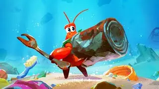 Играем за краба в Another crab's treasure