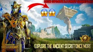 PUBG MOBILE | NEW UPDATE 2.1 | Ancient Secret : Arise 😱 | First GamePlay |Husnain Plays