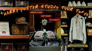 Harry Potter Studio Tour TOKYO ⚡ Shopping for Merch