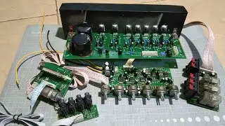 ide usaha,rakit ampli 5.1 super garing krispi,suara MENGGELEGAR.