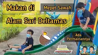 Makan di Rumah Makan Sunda Alam Sari Deltamas