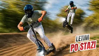 TROTINETOM NA MOTOCROSS STAZI * brži od motora *