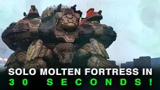 Solo Molten Fortress in 30 Seconds | Final Boss, The First Descendant