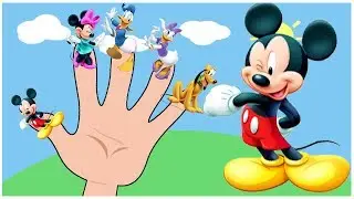 Finger Family Mickey Mouse and Friends | Finger Family Nursery Rhymes Songs | Finger Family Lyrics