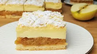 SZARLOTKA Z BUDYNIEM pyszne ciasto na niedzielny deser.