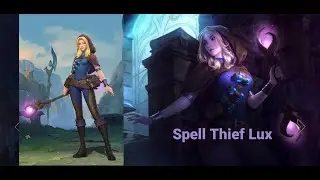 League of Legends: WILDRIFT | Spell Thief Lux Mage/ Support Highlights