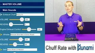 Adjusting your Locomotive Chuff Rate with the Blunami App