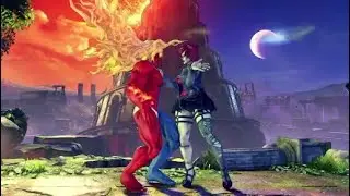 Poison Slaps Gill. Street Fighter V