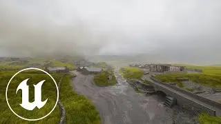 Unreal Engine 5 | Speed Level Design | Scottish Highlands Mountain Village