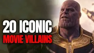 TOP 20 Best Movie Villains Of All Time | Most Iconic Antagonists Ranked