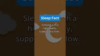 😴 Sleep Fact #sleepfacts #sleepbetter #shorts