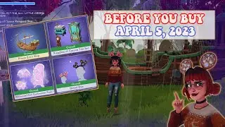 BEFORE YOU BUY - new shop showcase + review [april 5th, 2023] | disney dreamlight valley