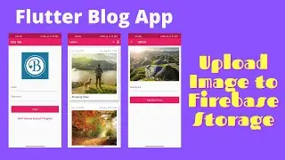 16. Upload Image to Firebase Storage
