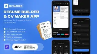 Resume Builder & CV Maker App 