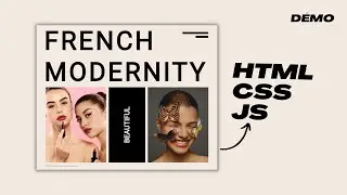 Comment  Créer une landing page en HTML CSS & JAVASCRIPT (Démo)
