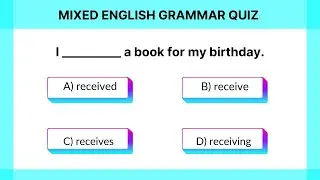 mixed English Grammar quiz test / Can you pass this test? AF Zone Creator