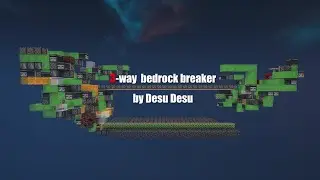 1 overhead 3 way bedrock breaker [1.16-whatever last version number]