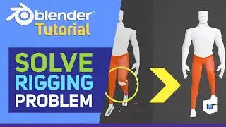 Solve Rigging Issue in Blender with modifier | Blender Rigging Tutorial | DPKV
