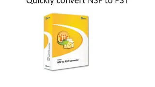 NSF to PST Converter